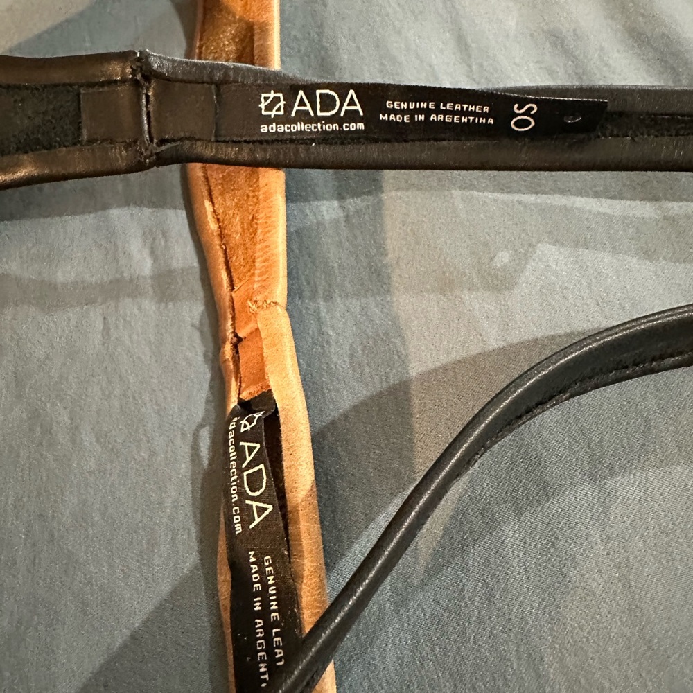Ada Tan Leather Wrap Belt - Picture 4 of 5